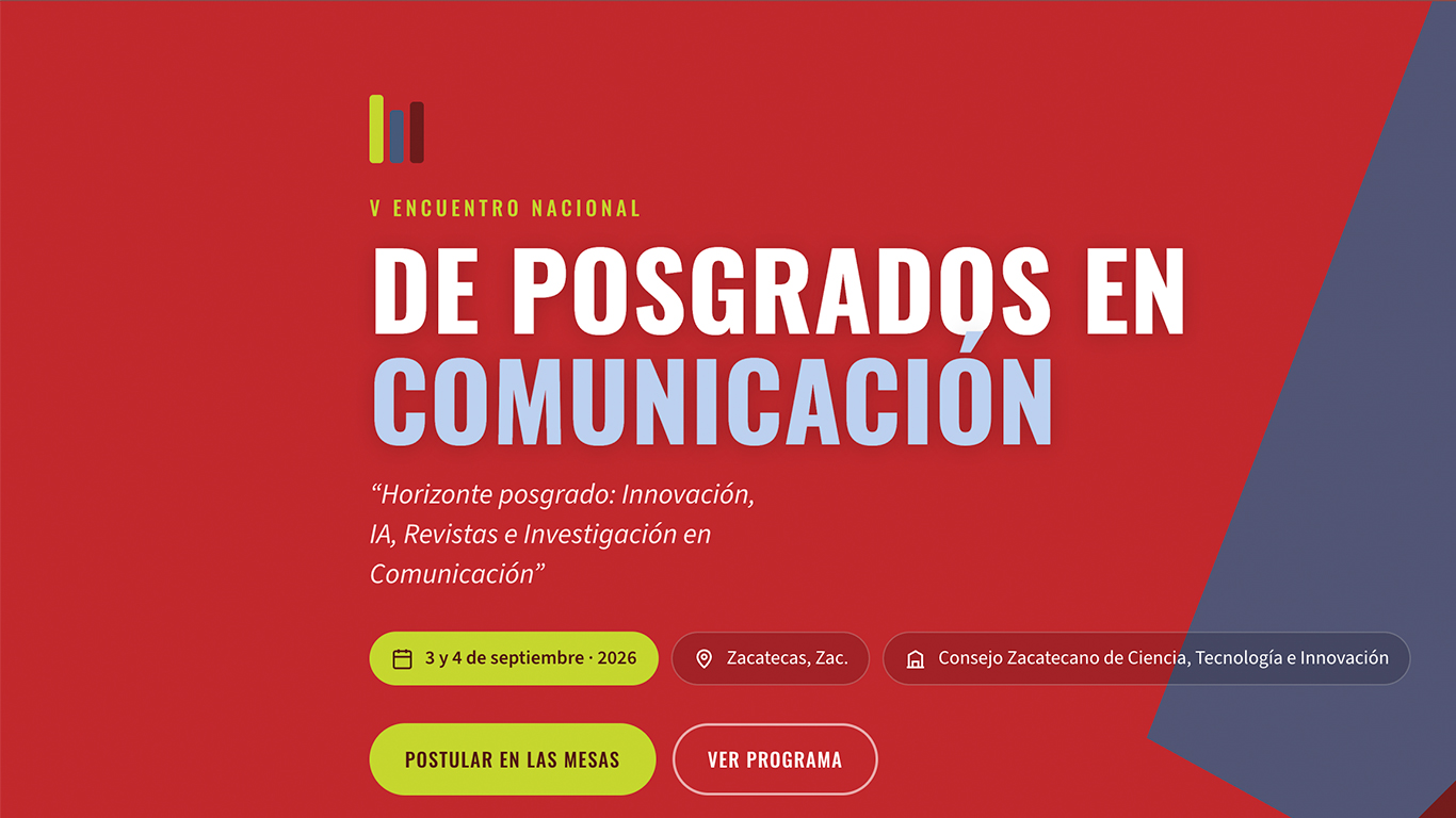 V Encuentro Nacional de Posgrados en Comunicación
