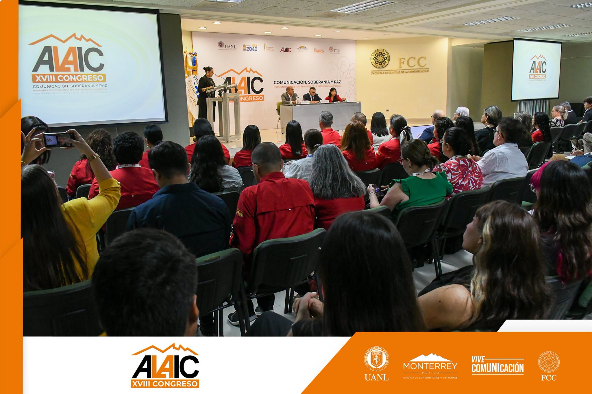 XVIII Congreso de ALAIC da inicio con sede en la FCC UANL