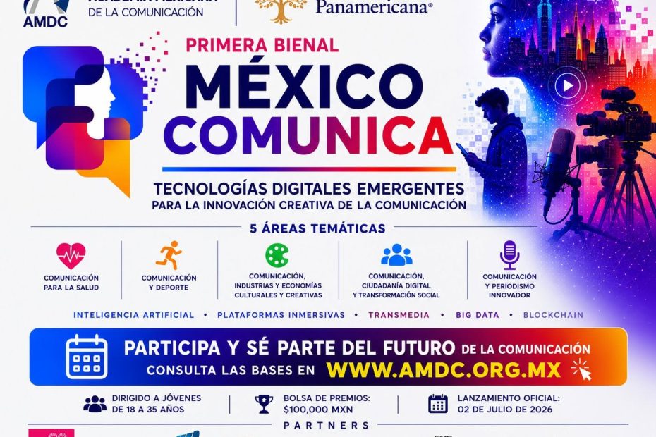 La AMDC y la Universidad Panamericana anuncian la Primera Bienal México Comunica