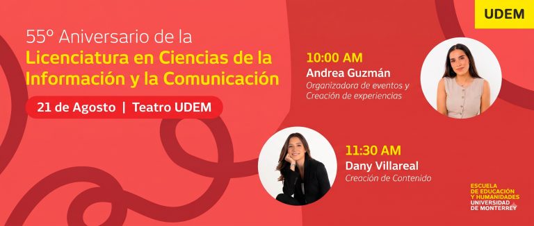 La Licenciatura en Ciencias de la Información y Comunicación de la UDEM cumple 55 años formando profesionales